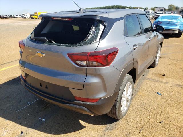 Photo 4 from auction – 2021 CHEVROLET TRAILBLAZE with VIN KL79MMS27MB163933