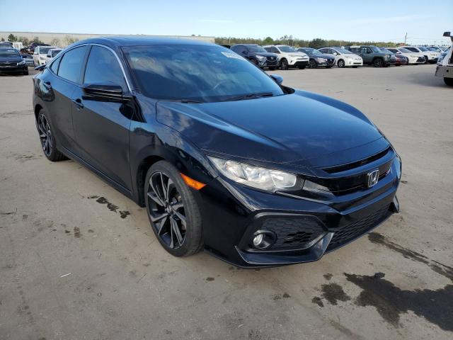 HONDA CIVIC SI 2019 with VIN 2HGFC1E52KH701487 - Photo from auction