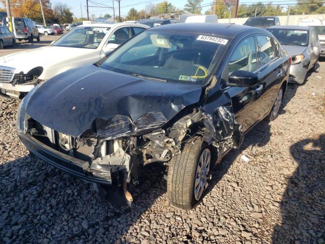 Photo 2 from auction – 2017 NISSAN SENTRA S with VIN 3N1AB7AP3HY287809
