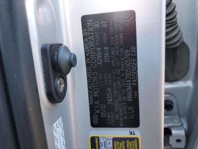 Photo 10 from auction – 2013 KIA OPTIMA LX with VIN KNAGM4A78D5305709