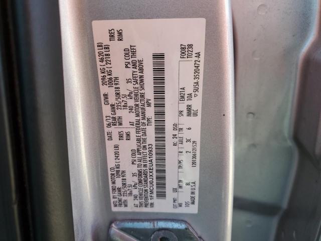 Photo 10 from auction – 2014 FORD ESCAPE TIT with VIN 1FMCU0JXXEUA10933
