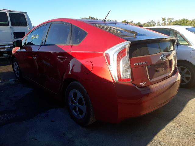 Photo 3 from auction – 2015 TOYOTA PRIUS with VIN JTDKN3DU4F2001948