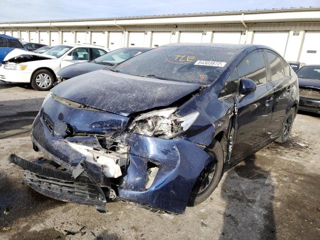 Photo 2 from auction – 2013 TOYOTA PRIUS with VIN JTDKN3DU7D1631787