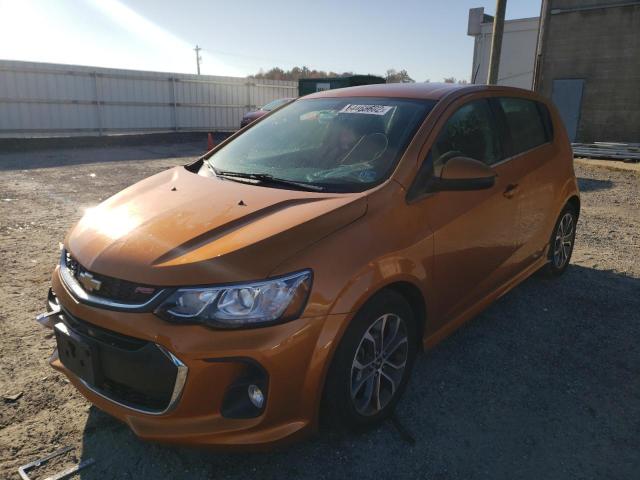 Photo 2 from auction – 2017 CHEVROLET SONIC LT with VIN 1G1JD6SH2H4150381