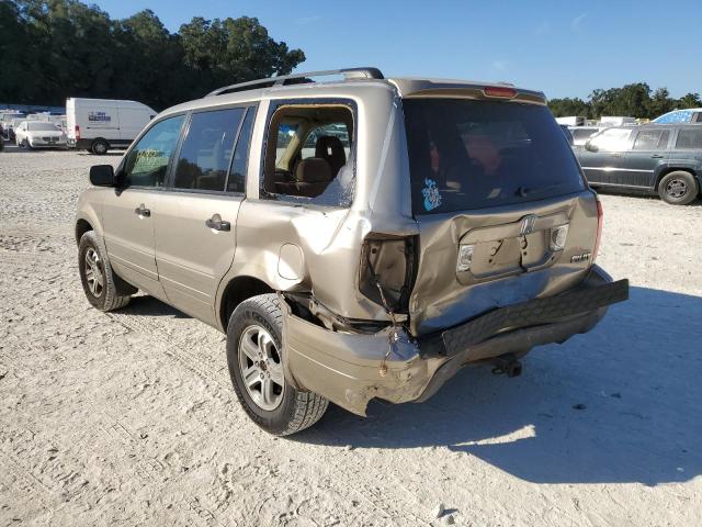 Photo 3 from auction – 2005 HONDA PILOT EX with VIN 5FNYF18415B019311