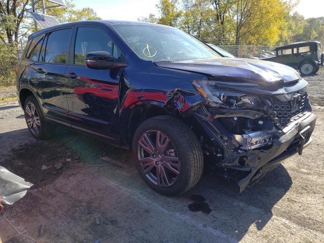 HONDA PASSPORT E 2021 with VIN 5FNYF8H55MB016072 - Photo from auction