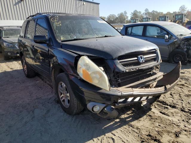 Photo 1 from auction – 2004 HONDA PILOT EXL with VIN 2HKYF18594H552631