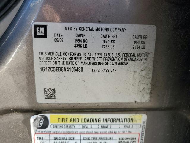 Photo 10 from auction – 2010 CHEVROLET MALIBU 1LT with VIN 1G1ZC5EB8A4106480
