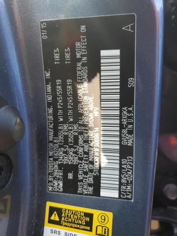 Photo 10 from auction – 2015 TOYOTA HIGHLANDER with VIN 5TDDCRFH1FS009614