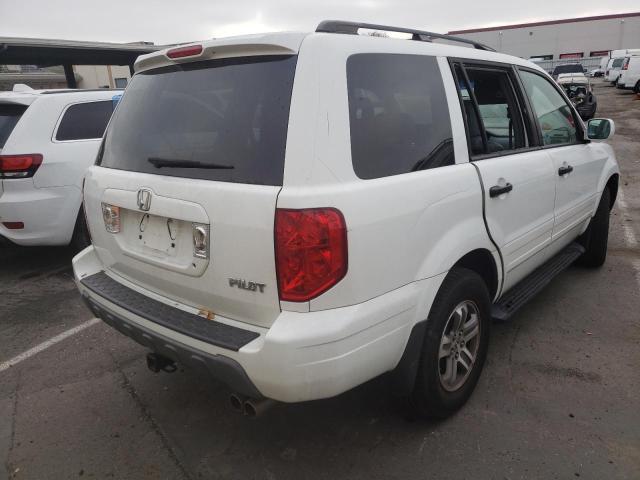 Photo 4 from auction – 2005 HONDA PILOT EXL with VIN 5FNYF18525B036787