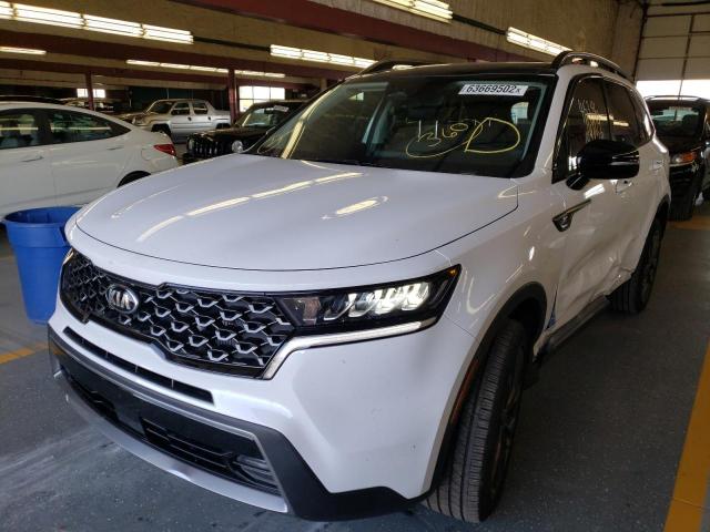 Photo 2 from auction – 2021 KIA SORENTO EX with VIN 5XYRHDLF3MG073595