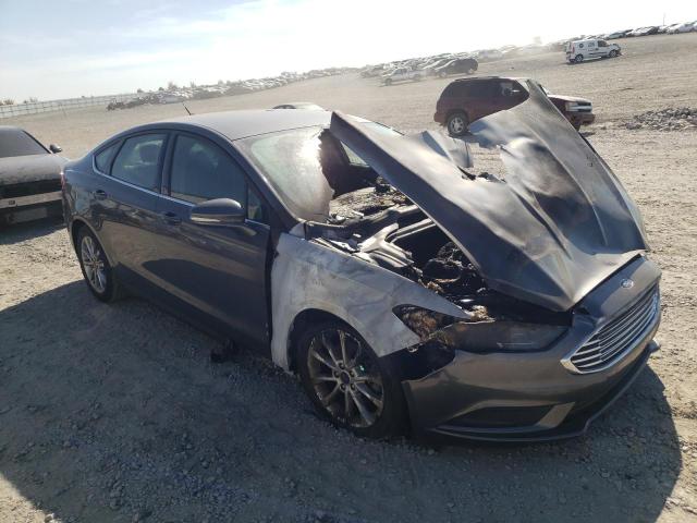FORD FUSION SE 2017 with VIN 3FA6P0HD1HR178062 - Photo from auction