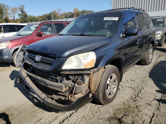 Photo 2 from auction – 2004 HONDA PILOT EXL with VIN 2HKYF18594H552631