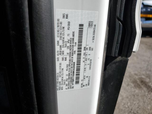 Photo 10 from auction – 2021 FORD TRANSIT T- with VIN 1FTBR1Y89MKA26668