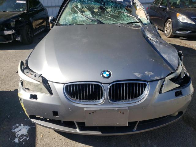 Photo 7 from auction – 2007 BMW 525 I with VIN WBANE53557CW68832