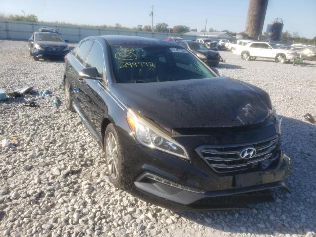 HYUNDAI SONATA SPO 2016 with VIN 5NPE34AFXGH299792 - Photo from auction