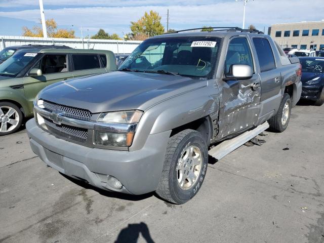 Photo 2 from auction – 2002 CHEVROLET AVALANCHE with VIN 3GNEK13T42G167446