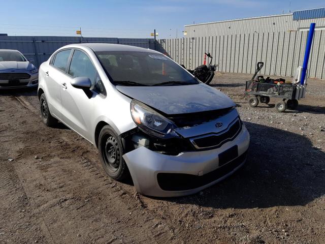 KIA RIO EX 2012 with VIN KNADN4A37C6076610 - Photo from auction