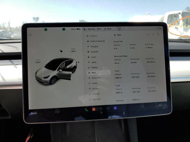 Photo 8 from auction – 2021 TESLA MODEL Y with VIN 5YJYGDEE7MF283532