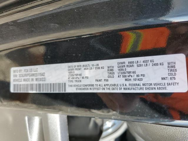 Photo 10 from auction – 2021 RAM PROMASTER with VIN 3C6LRVPG4ME511542