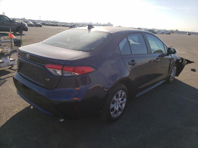 Photo 4 from auction – 2022 TOYOTA COROLLA LE with VIN 5YFEPMAE6NP335330