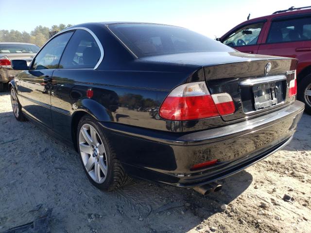 Photo 3 from auction – 2002 BMW 325 CI with VIN WBABN33462PG58734