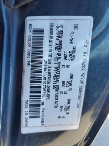 Photo 10 from auction – 1996 MAZDA MX-5 MIATA with VIN JM1NA353XT0709756