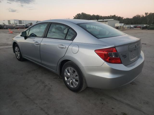 Photo 3 from auction – 2012 HONDA CIVIC LX with VIN 19XFB2F54CE008729