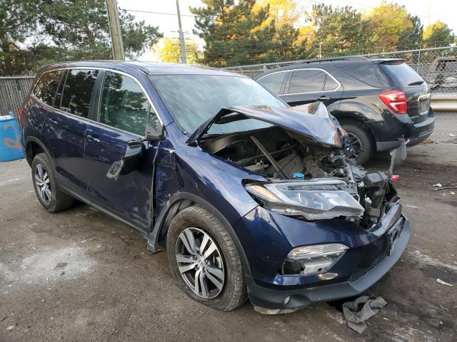 HONDA PILOT EXL 2017 with VIN 5FNYF6H57HB055224 - Photo from auction