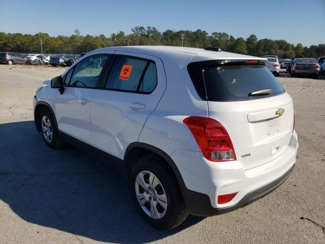 Photo 3 from auction – 2017 CHEVROLET TRAX LS with VIN 3GNCJKSB0HL180719