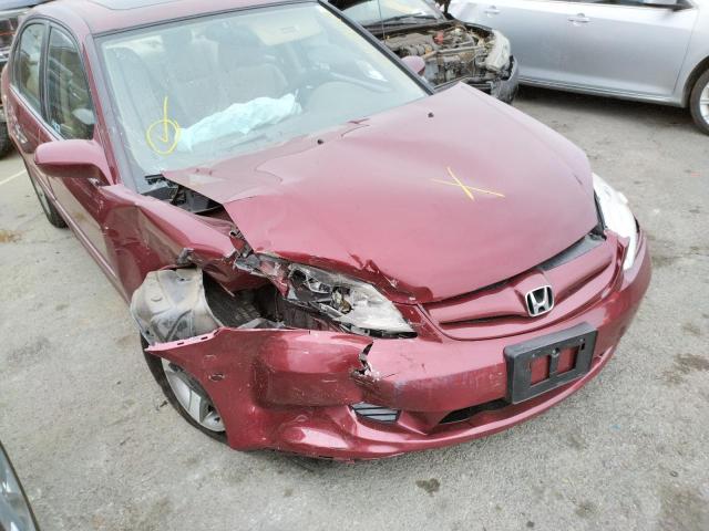 Photo 9 from auction – 2004 HONDA CIVIC EX with VIN 2HGES26814H588826