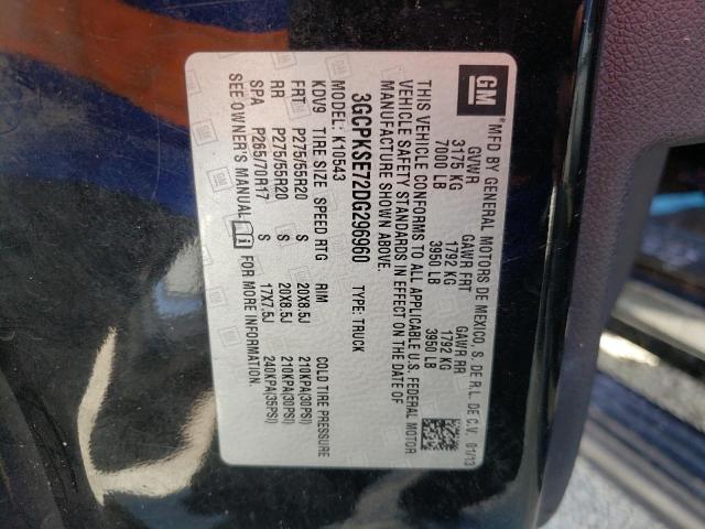 Photo 10 from auction – 2013 CHEVROLET SILVERADO with VIN 3GCPKSE72DG296960