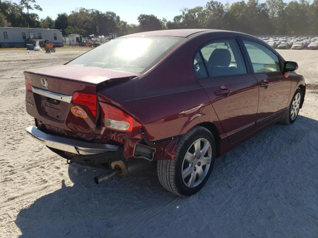 Photo 4 from auction – 2010 HONDA CIVIC LX with VIN 19XFA1F55AE085460