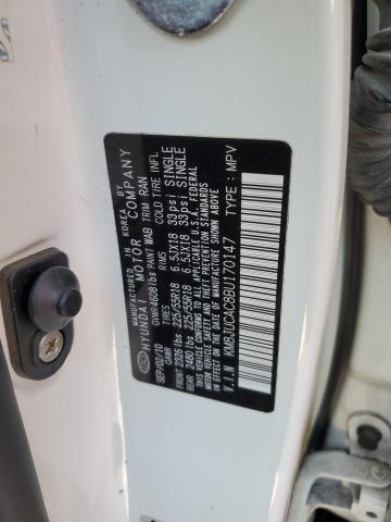 Photo 10 from auction – 2011 HYUNDAI TUCSON GLS with VIN KM8JUCAC8BU170147