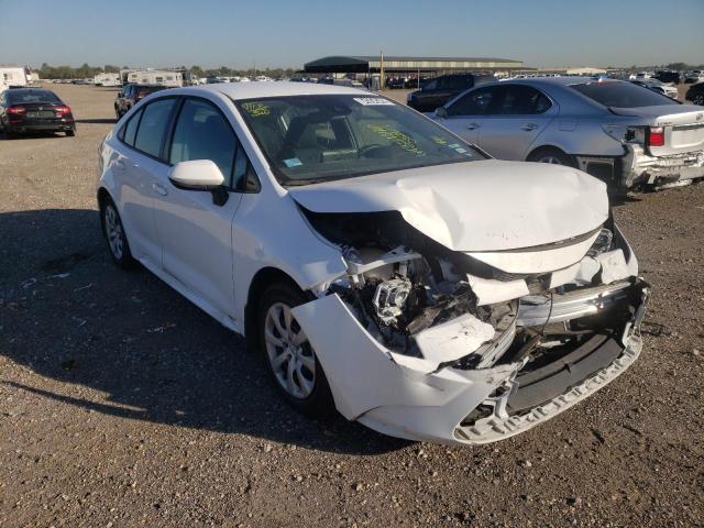 TOYOTA COROLLA LE 2020 with VIN 5YFEPRAE8LP053121 - Photo from auction