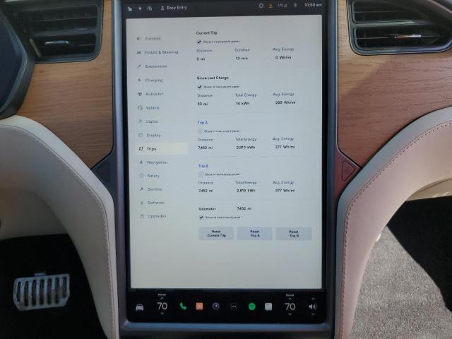 Photo 8 from auction – 2021 TESLA MODEL X with VIN 5YJXCAE44MF323420