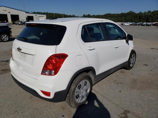 Photo 4 from auction – 2017 CHEVROLET TRAX LS with VIN 3GNCJKSB0HL180719
