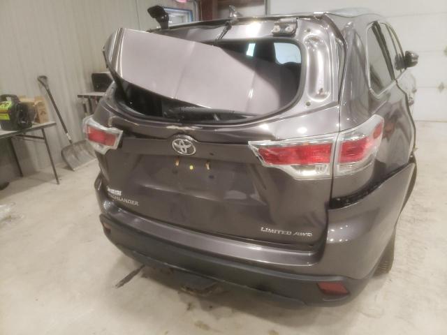 Photo 9 from auction – 2014 TOYOTA HIGHLANDER with VIN 5TDDKRFH6ES023090
