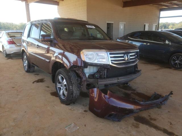 HONDA PILOT EXL 2012 with VIN 5FNYF3H57CB034803 - Photo from auction