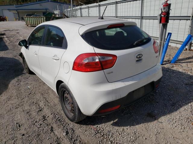 Photo 3 from auction – 2012 KIA RIO LX with VIN KNADM5A37C6039050