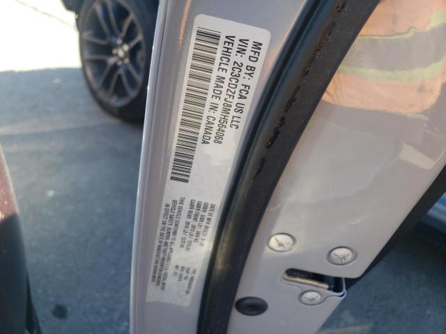 Photo 10 from auction – 2021 DODGE CHALLENGER with VIN 2C3CDZFJ8MH564068