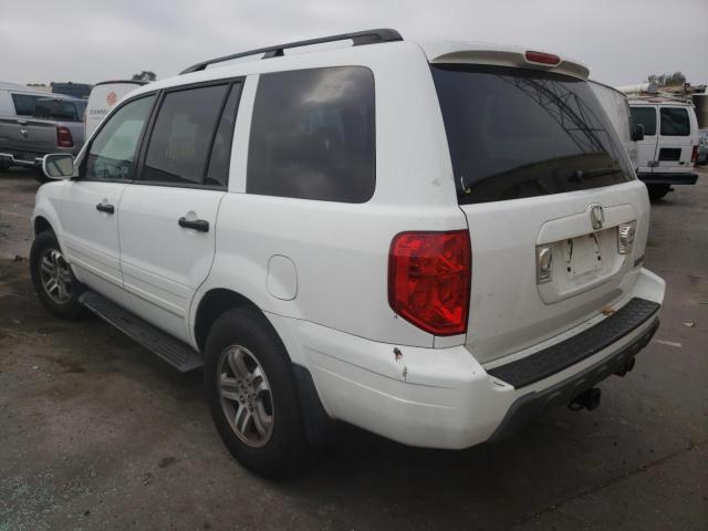 Фото 3 с аукциона – 2005 HONDA PILOT EXL с VIN 5FNYF18525B036787
