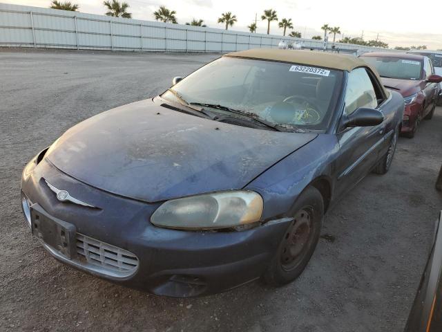 Photo 2 from auction – 2002 CHRYSLER SEBRING LX with VIN 1C3EL45R72N309633