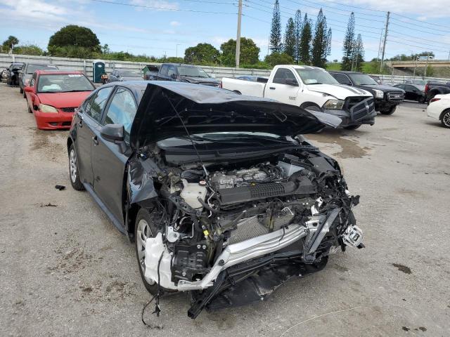 TOYOTA COROLLA LE 2021 with VIN 5YFEPMAE7MP155661 - Photo from auction