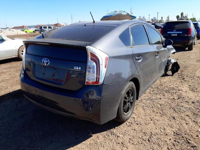 Photo 4 from auction – 2013 TOYOTA PRIUS with VIN JTDKN3DU5D1621596