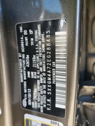 Photo 10 from auction – 2014 KIA OPTIMA LX with VIN 5XXGM4A72EG288485
