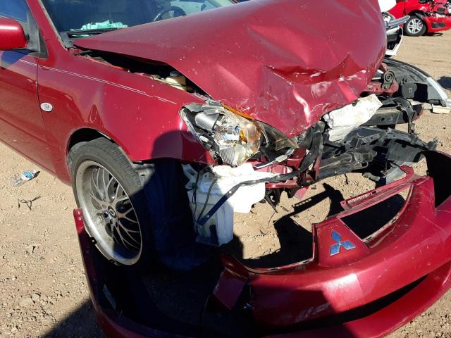 Photo 9 from auction – 2005 MITSUBISHI LANCER ES with VIN JA3AJ26E95U025400