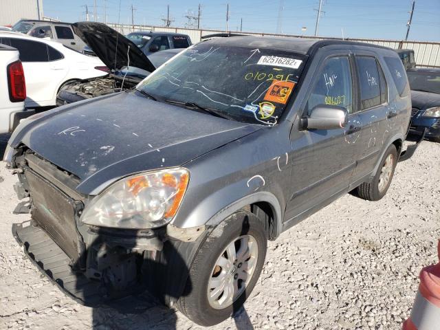 Photo 2 from auction – 2006 HONDA CR-V EX with VIN JHLRD78876C010291