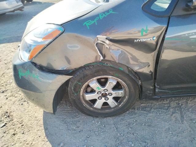 Photo 9 from auction – 2008 TOYOTA PIRUS with VIN JTDKB20U283374119