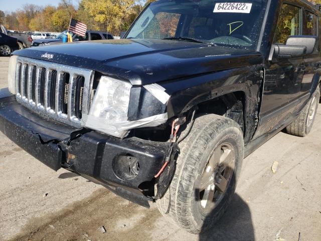 Photo 9 from auction – 2007 JEEP COMMANDER with VIN 1J8HG48K97C510098